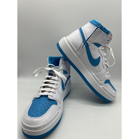 Nike Air Jordan 1 Elevate High UNC Powder Blue White DN3253-114 Womens Size 10.5 - Picture 5 of 12